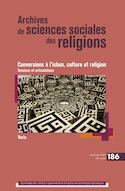 Archives de sciences sociales des religions 186
